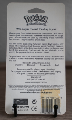 Pokemon 1999 WOTC Base Set Unlimited Booster Blister Pack Charizard Vintage - Image 2