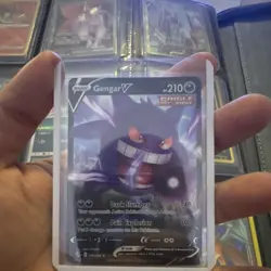 Pokemon Gengar V 156/264 Fusion Strike Ultra Rare NM Single Strike Holo - Image 2