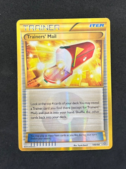 2015 POKEMON XY ANCIENT ORIGINS 100/98 TRAINER'S MAIL - LP - Image 1