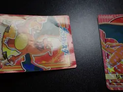 Pokemon Marumiya Promo Holo Prism Sticker Charizard x2 #6352 - Image 5