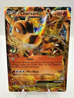 Pokemon TCG Charizard EX XY29 XY Promos Black Star Promo Holo Ultra Rare - Image 1