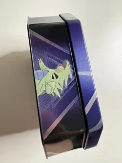Pokemon TCG Triple Whammy Collector's Tin - Tyranitar - EMPTY NO PACKS - Image 2