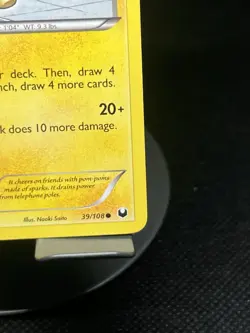 Pokemon TCG Plusle 38/108 Dark Explorers #39/108 Regualr MP - Image 4