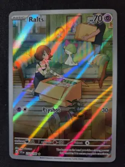 Ralts 211/198 Illustration Rare - Pokemon Scarlet & Violet Base Set - NM - Image 1
