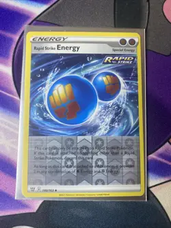 Pokemon TCG Battle Styles Reverse Holo Rapid Strike Energy 140/163 - Image 1