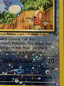 Marill - 2001 southern islands POKEMON excellent condition - LP - Swirl - Image 2