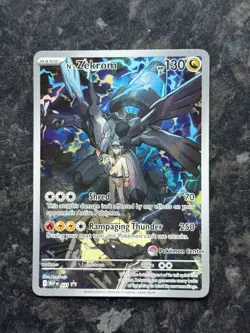 Pokemon Ascended Heroes N's Zekrom 031 Promo Pokemon Center Stamped NM - Image 1