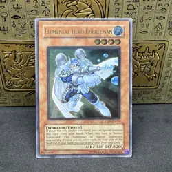 Yugioh Elemental Hero Bubbleman CRV-EN014 Ultimate Rare MP - Image 1
