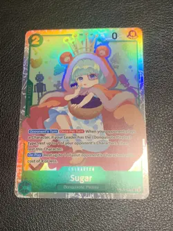 One Piece CCG Sugar OP04-024 SR Kingdoms Of Intrigue ENGLISH - Image 1