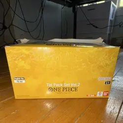 Bandai Namco One Piece Card Game Tin Pack Set Vol.2 Box English TS-02 - Image 2