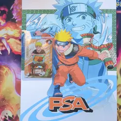 PSA promo Kayou Naruto Shippuden Naruto Uzumaki Promo Card with magazine - Image 1