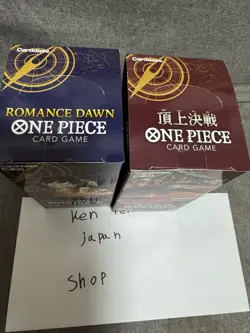 Bandai One Piece Card Game Romance Dawn Show down OP-01 02 Booster SEALED 2 Box - Image 3