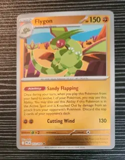 Pokemon- Flygon 053/094- Rare Reverse Holo Card- Phantasmal Flames - Image 1