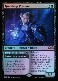 Gumdrop Poisoner // Tempt with Treats - Foil - MTG Cards Shop - Image 1