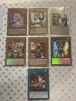 Yugioh Maximum Gold & El Dorado Dragonmaid Card Lot (7x) (Chamber, Parlor, Etc) - Image 1