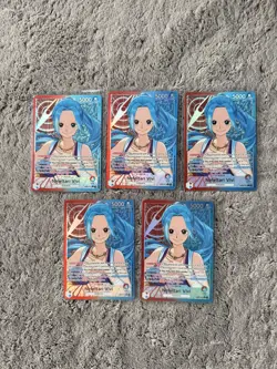 One Piece TCG EB03-001 Nefeltari Vivi Alt Art Leader English Mint Condition - Image 2