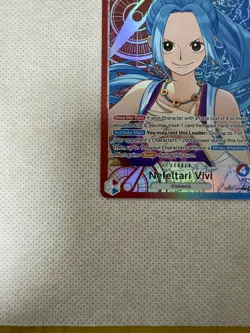 One Piece TCG EB03-001 Nefeltari Vivi Alt Art Leader English Mint Condition - Image 5