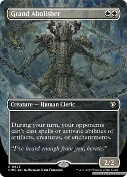 Grand Abolisher (Borderless) [CMM - 625] - NM [Normal] TCG MTG - Image 1