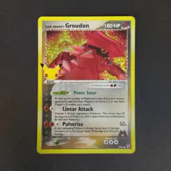 Pokemon Card TCG: Team Magma's Groudon 9/95 - Celebrations - Classic Collection - Image 1