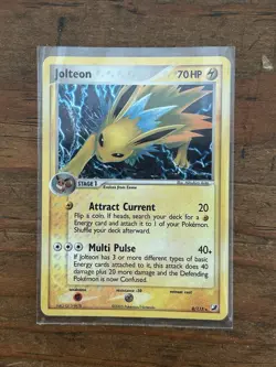 Jolteon Holo Rare Holo Unseen Forces 8/115 HP Pokemon TCG - Image 1
