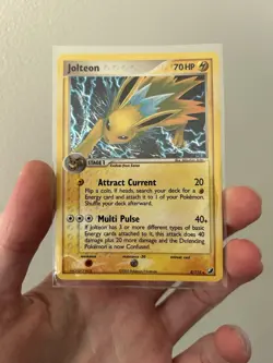 Jolteon Holo Rare Holo Unseen Forces 8/115 HP Pokemon TCG - Image 2