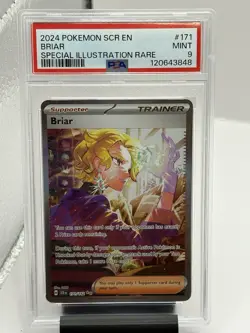 2024 Pokemon Briar Special Illustration Rare Stellar Crown 171/142 PSA 9 MINT - Image 1