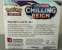Pokemon TCG Sword & Shield Chilling Reign Booster Box Factory Sealed 36 Packs - Image 2