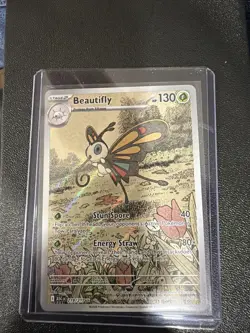 Pokemon Beautifly 219/217 Ascended Heroes Full Art Holo Stage 2 2026 - Image 1