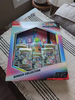 Pokemon Prismatic Evolutions Binder Collection New & Sealed - Image 1