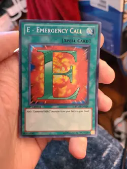Yugioh E - Emergency Call RYMP-EN024 1st Secret Rare - Image 1