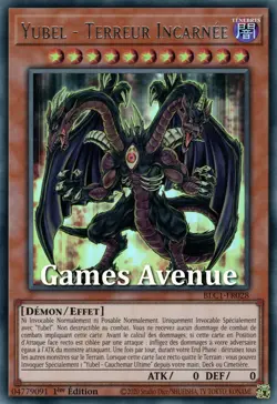 Yu-Gi-Oh ! Yubel - Terreur Incarnee BLC1-FR028 (Titre Argente/V.2) VF/ULTRA - Image 1