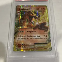 2016 Pokemon XY Evolutions Charizard EX #12/108 PSA 10 - Image 2