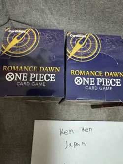 Bandai One Piece Card Game Romance Dawn Show down OP-01 02 Booster SEALED 4 Box - Image 4