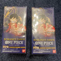 Bandai One Piece Card Game Romance Dawn OP-01 Booster SEALED 2Box Japanese NEW - Image 1