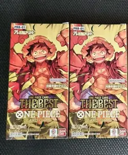 ONE PIECE Card TGC Game Premium THE BEST PRB 01 BANDAI Japanese V9 BX1 2box - Image 1
