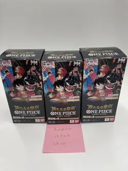 Bandai ONE PIECE Card Game The Four Emperors OP-09 booster 3box Japanese - Image 1