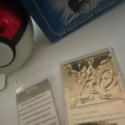 Nintendo Pokemon Mewtwo 23K Gold-Plated Trading Card Burger King 1999 w/ Certif… - Image 4