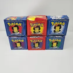 Pokemon 1999 Burger King 23k Gold Plated Card Pokeball Set of 6 w/ Boxes & COAs - Image 4