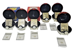 Pokemon Gold Plated 23K Trading Card Set of 6 Burger King Complete Set - Image 1