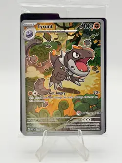 Pokemon TCG - Tyrunt Pokemon Center Stamp Promo MEP 070 Perfect Order *SEALED* - Image 1