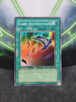 Yugioh Card Destruction SDY-042 Super Rare LP NA Print - Image 1