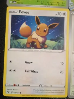 6 Eevee Leafeon Pokemon Cards Mixed Lot Cute Rare EX Holo All Different. 🌿 🐈 - Image 5
