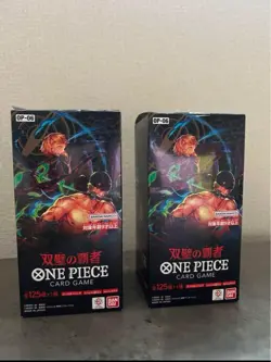 One Piece Card Game OP-06 Wings of the Captain Booster Box Japanese 2box set NEW - Image 1