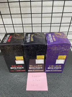 One Piece Card Game 3 Box Set OP 06 -09 -10 Booster With tape Box Japanese - Image 2