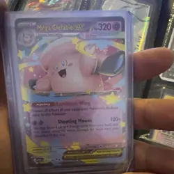 Pokemon Card Lot – Clefairy & Mega Clefable EX – Full Art – Near Mint - Image 2