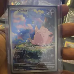 Pokemon Card Lot – Clefairy & Mega Clefable EX – Full Art – Near Mint - Image 3