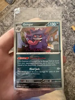 Gengar #050/088 EB Games Promo English SEALED Pokemon TCG Promo Card - Image 1