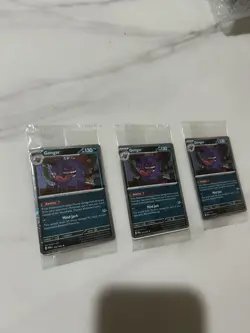 Gengar (3x) #050/088 - EB Games Promo - English SEALED Pokemon TCG Promo Card - Image 1
