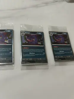 Gengar (3x) #050/088 - EB Games Promo - English SEALED Pokemon TCG Promo Card - Image 3