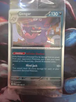 Pokemon TCG Gengar 050/088 - EB Games Promo - English SEALED Promo Card - Image 1